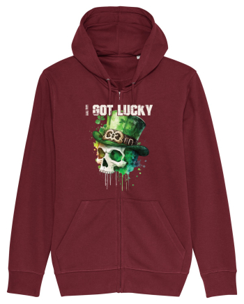 de St Patrick - I got lucky Burgundy