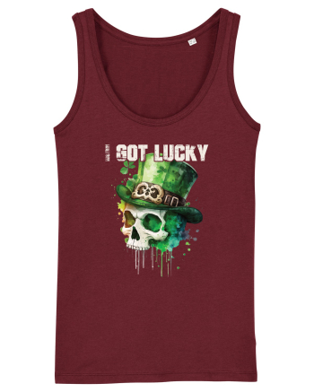 de St Patrick - I got lucky Burgundy
