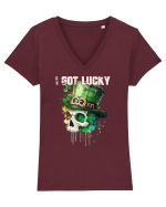 de St Patrick - I got lucky Tricou mânecă scurtă guler V Damă Evoker