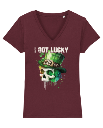 de St Patrick - I got lucky Burgundy