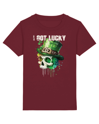 de St Patrick - I got lucky Burgundy