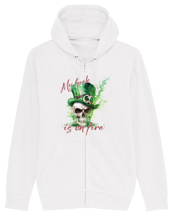 de St Patrick - My luck is on fire White