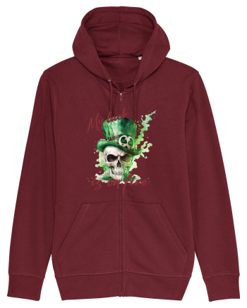 de St Patrick - My luck is on fire Burgundy