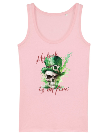 de St Patrick - My luck is on fire Cotton Pink