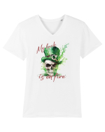 de St Patrick - My luck is on fire Tricou mânecă scurtă guler V Bărbat Presenter