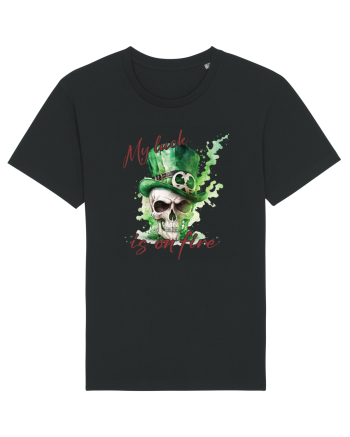 de St Patrick - My luck is on fire Black