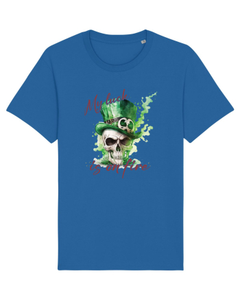 de St Patrick - My luck is on fire Royal Blue