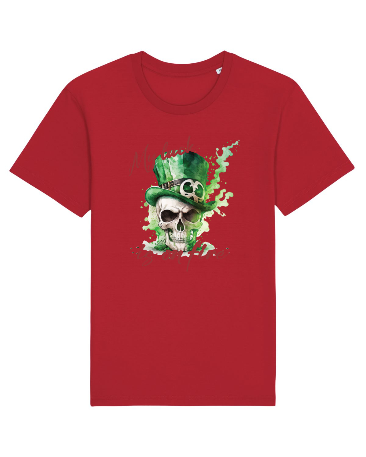 Tricou mânecă scurtă Unisex Rocker Red