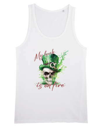 de St Patrick - My luck is on fire White