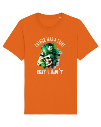 de St Patrick - Patrick was a saint Bright Orange