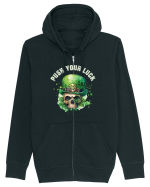 de St Patrick - Push your luck Hanorac cu fermoar Unisex Connector