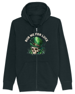 de St Patrick - Rub me for luck Hanorac cu fermoar Unisex Connector
