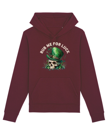 de St Patrick - Rub me for luck Burgundy
