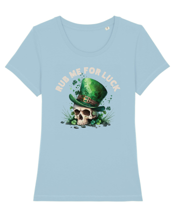 de St Patrick - Rub me for luck Sky Blue