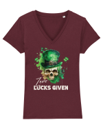 de St Patrick - Zero lucks given Tricou mânecă scurtă guler V Damă Evoker