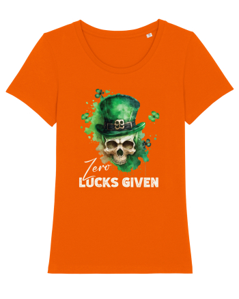 de St Patrick - Zero lucks given Bright Orange