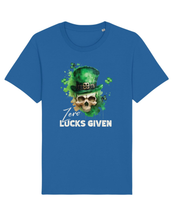 de St Patrick - Zero lucks given Royal Blue
