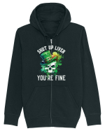 de St Patrick - Shut up liver Hanorac cu fermoar Unisex Connector