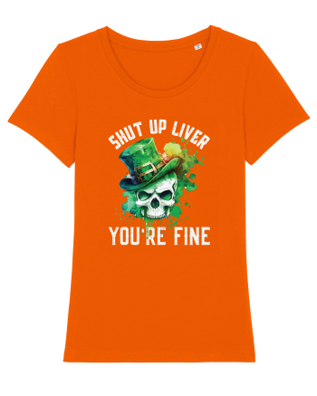 de St Patrick - Shut up liver Bright Orange