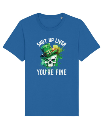 de St Patrick - Shut up liver Royal Blue