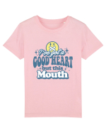 I've got a good heart but this mouth Tricou mânecă scurtă  Copii Mini Creator