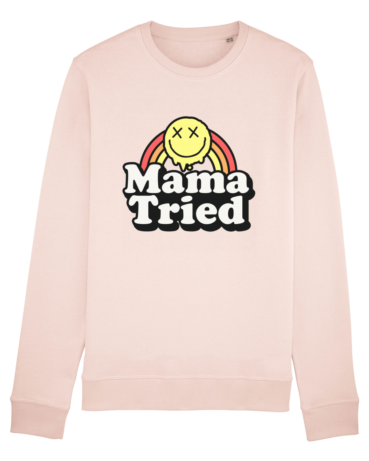 Bluză mânecă lungă Unisex Rise Candy Pink