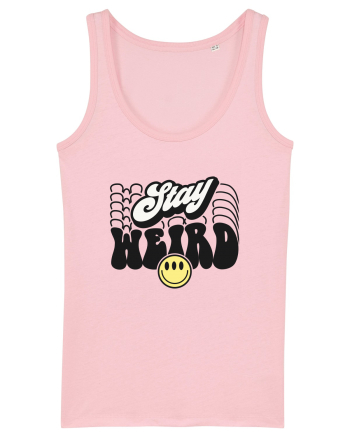 Stay weird Cotton Pink