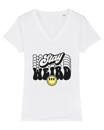 Stay weird White