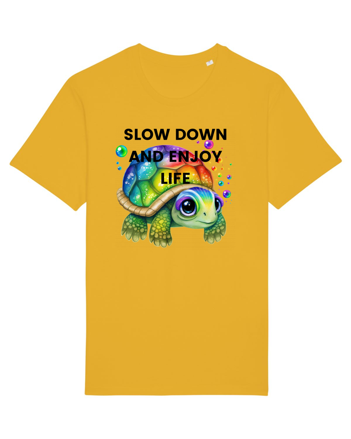 Tricou mânecă scurtă Unisex Rocker Spectra Yellow