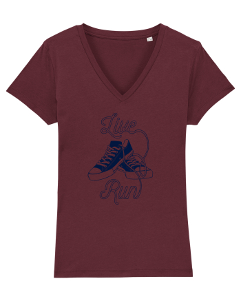 LIVE RUN Burgundy