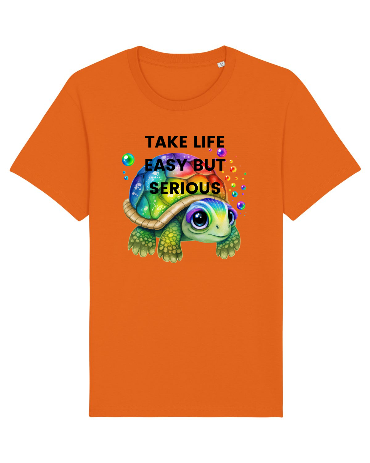 Tricou mânecă scurtă Unisex Rocker Bright Orange