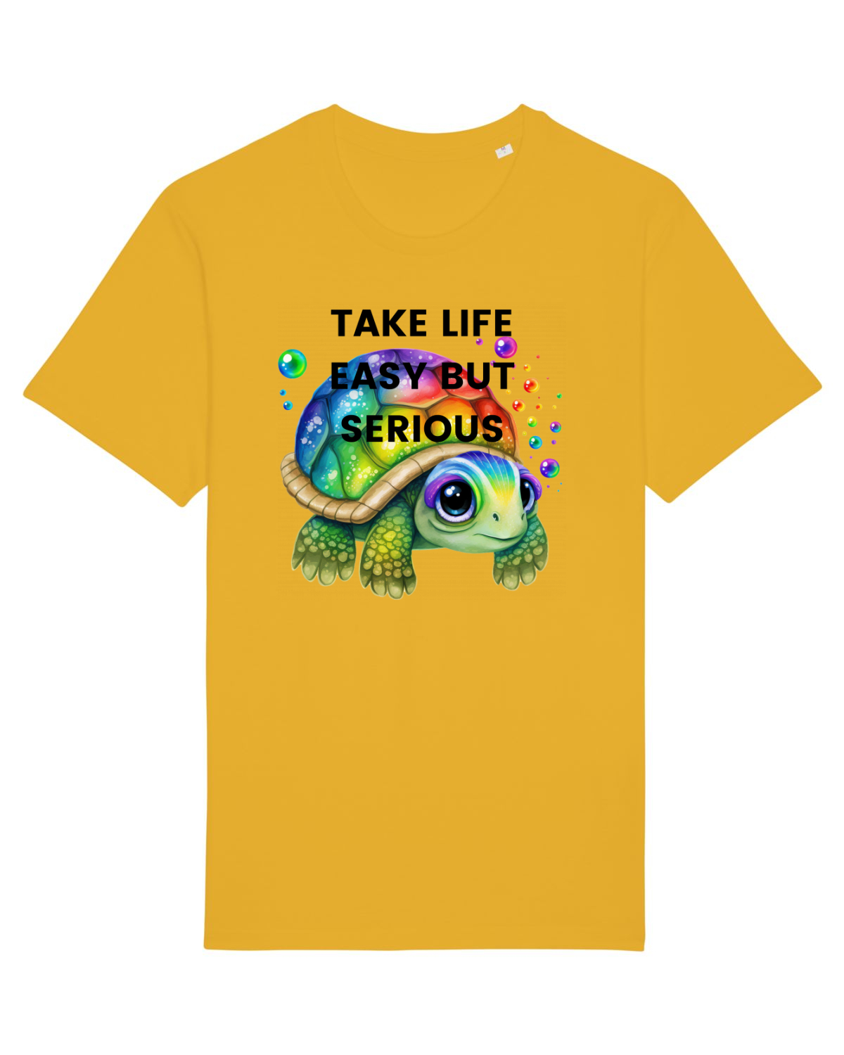 Tricou mânecă scurtă Unisex Rocker Spectra Yellow