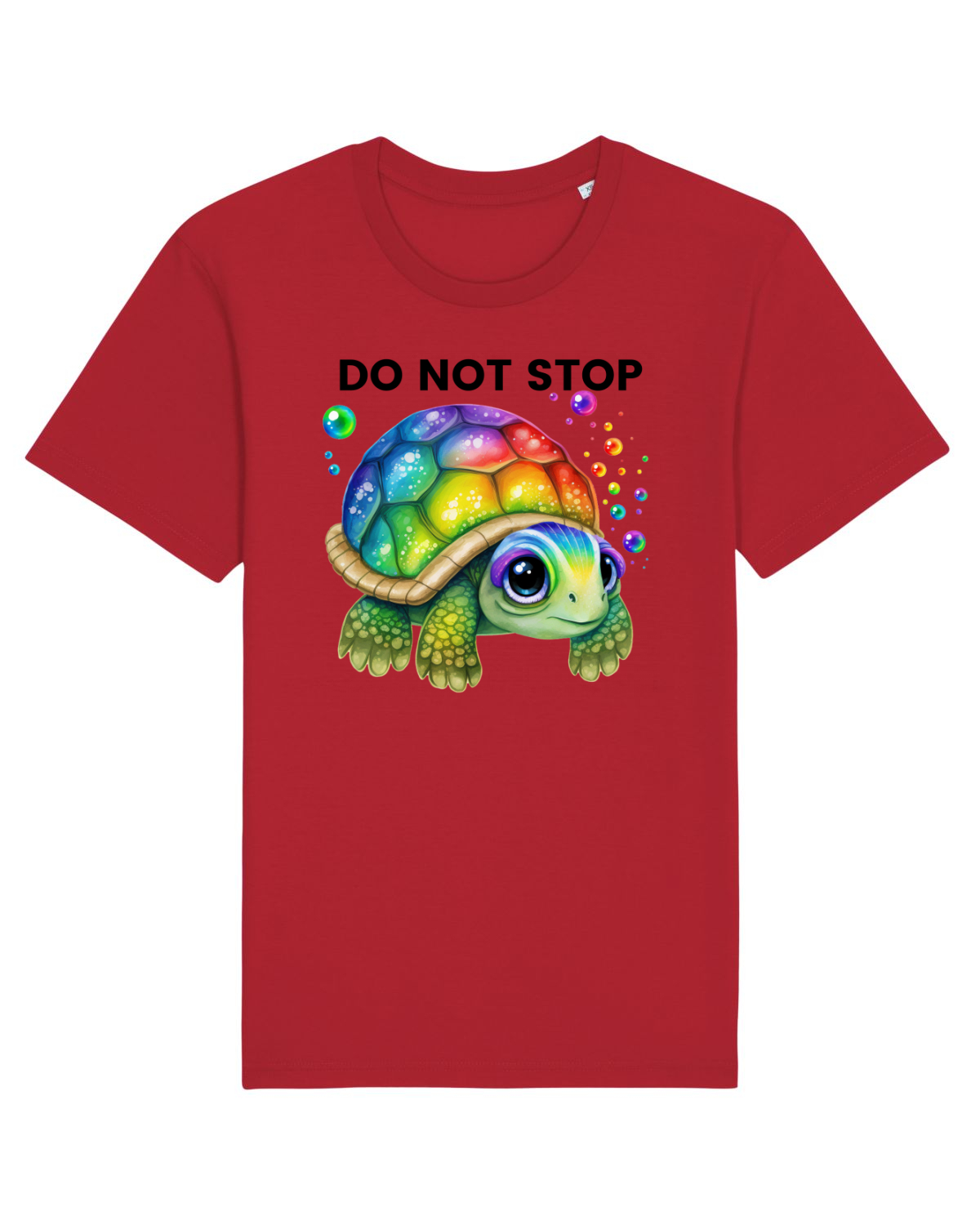 Tricou mânecă scurtă Unisex Rocker Red