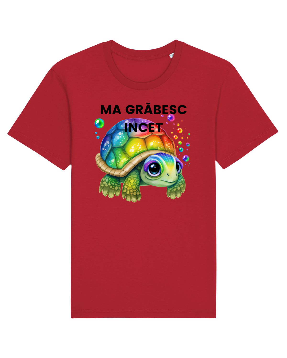 Tricou mânecă scurtă Unisex Rocker Red