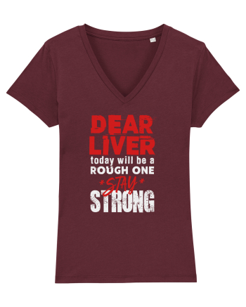 Dear Liver Burgundy