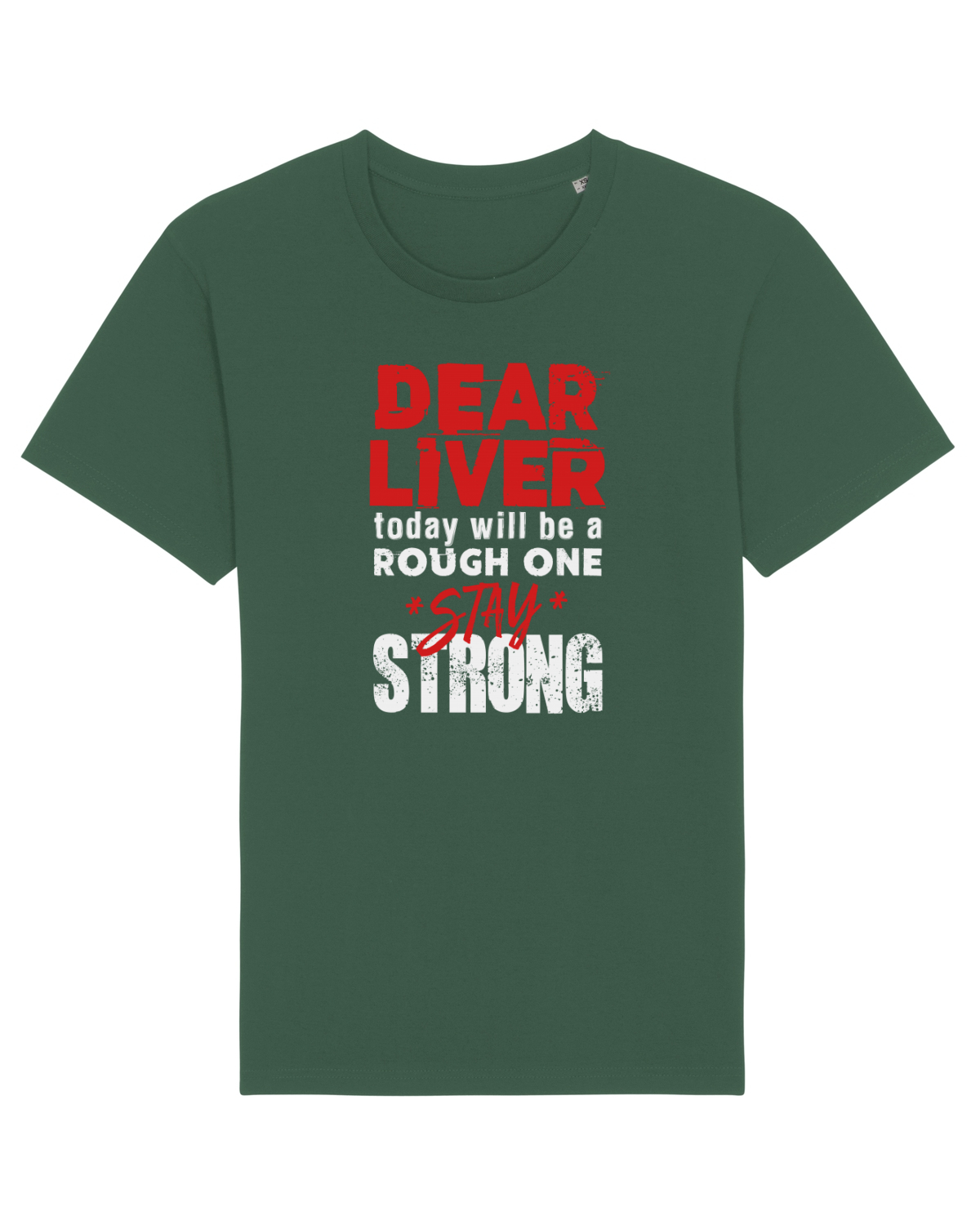 Tricou mânecă scurtă Unisex Rocker Bottle Green