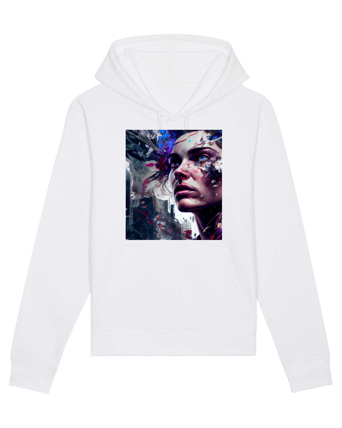 Hanorac Unisex Drummer White