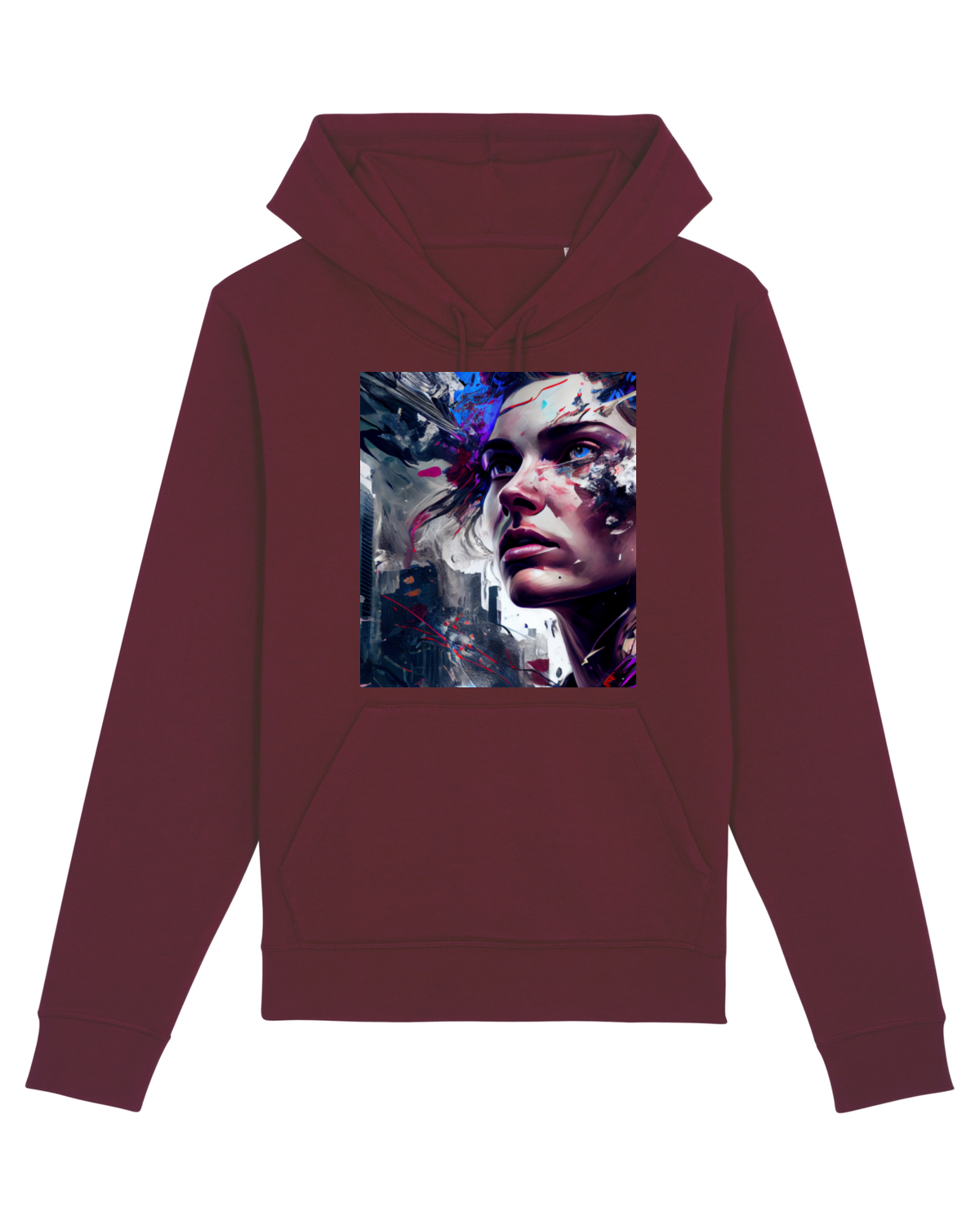 Hanorac Unisex Drummer Burgundy