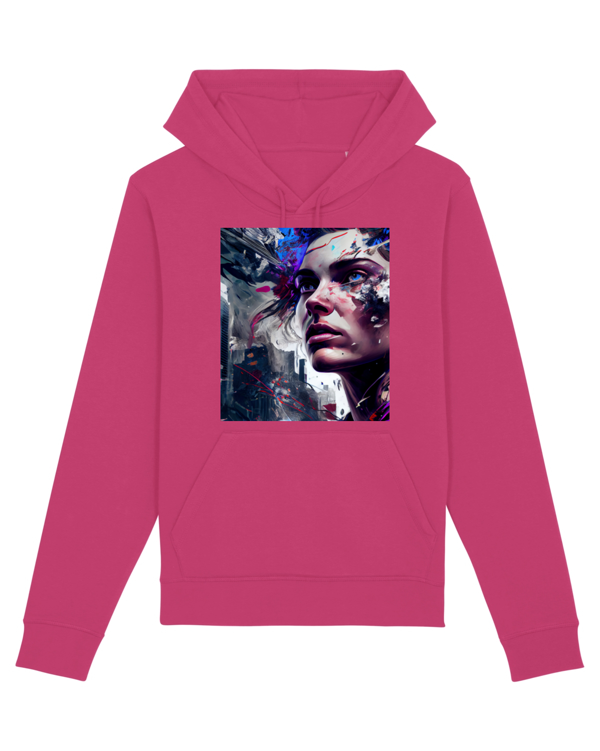 Hanorac Unisex Drummer Raspberry