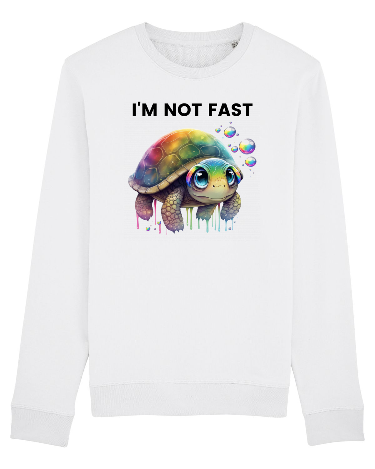 Bluză mânecă lungă Unisex Rise White