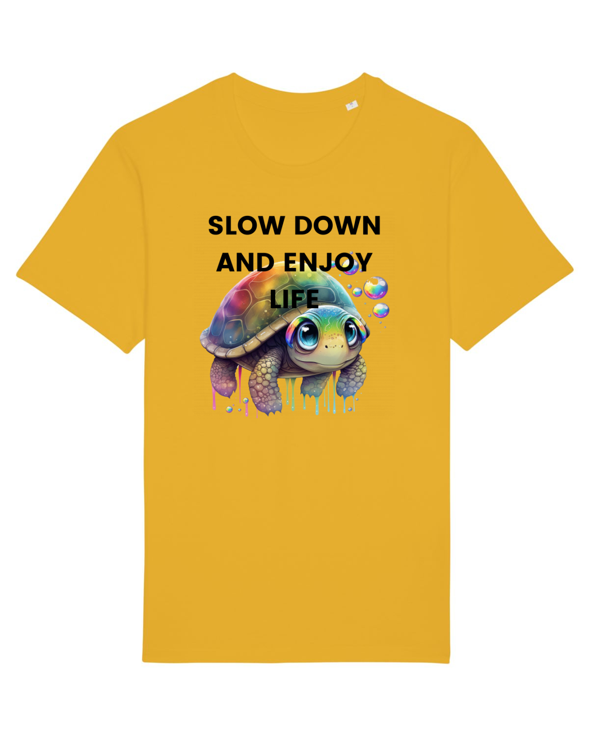 Tricou mânecă scurtă Unisex Rocker Spectra Yellow