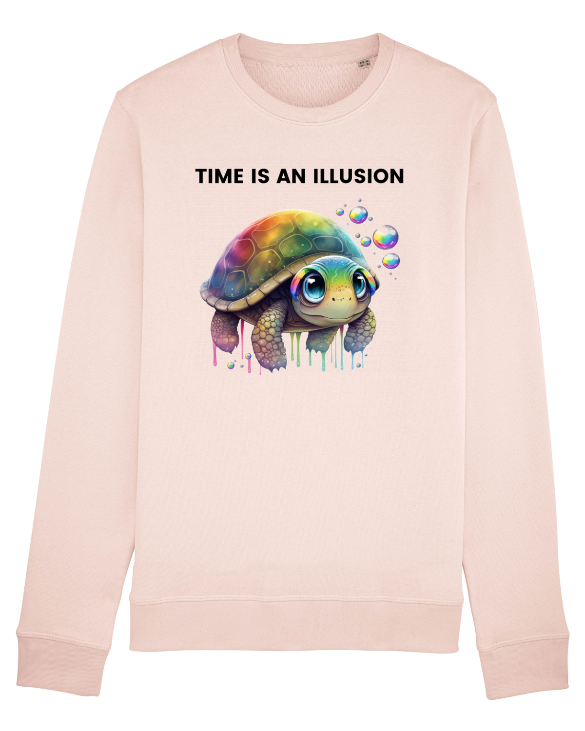Bluză mânecă lungă Unisex Rise Candy Pink