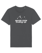Never stop looking up Tricou mânecă scurtă Unisex Rocker