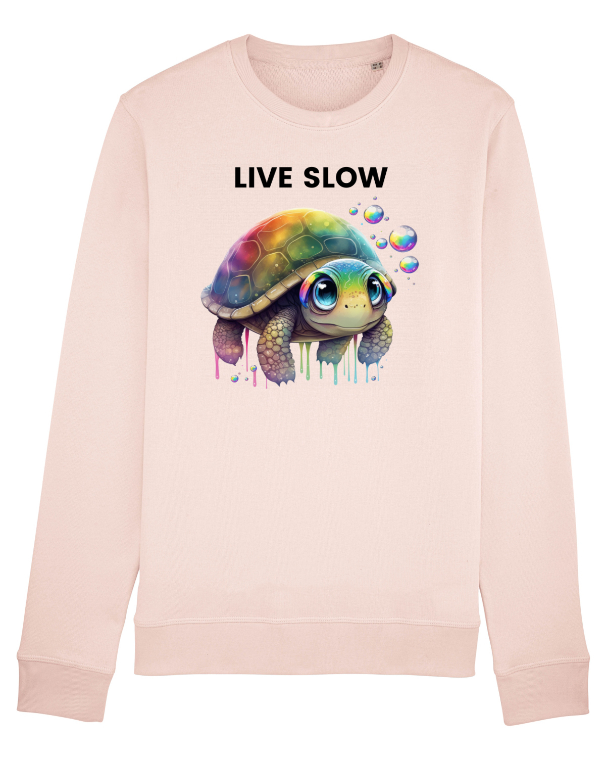 Bluză mânecă lungă Unisex Rise Candy Pink