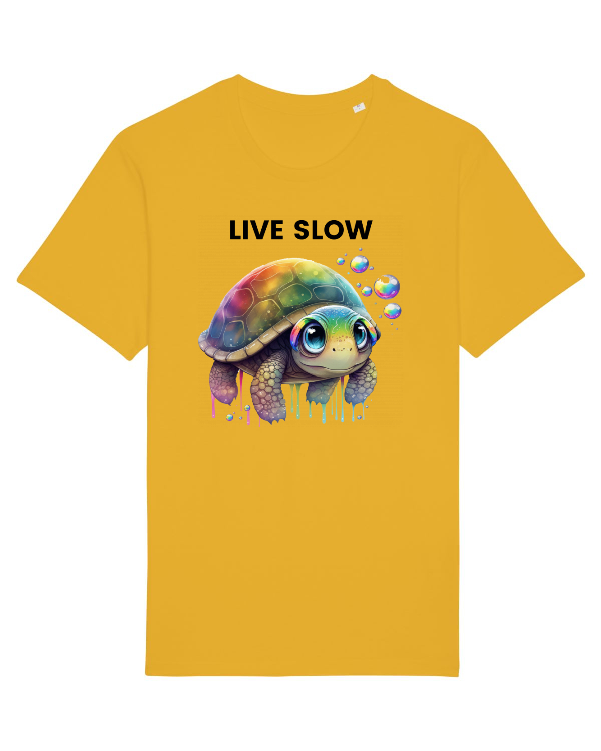 Tricou mânecă scurtă Unisex Rocker Spectra Yellow