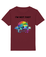 Broasca testoasa pictata in acuarela cu mesajul  Tricou mânecă scurtă  Copii Mini Creator
