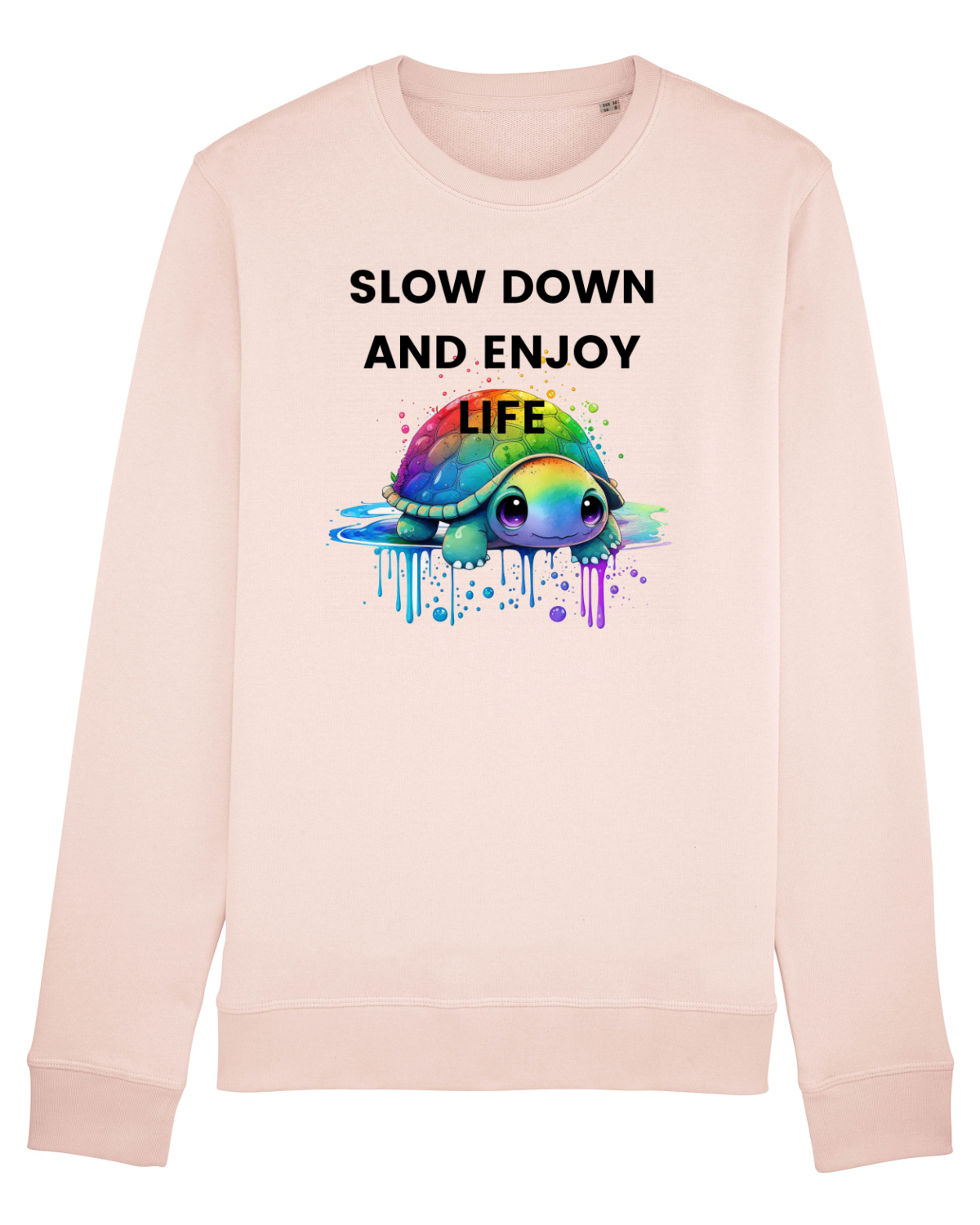 Bluză mânecă lungă Unisex Rise Candy Pink