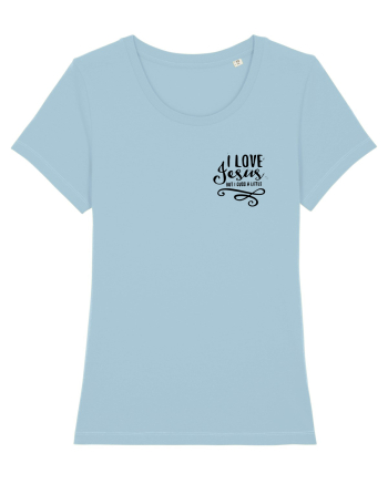 I love Jesus Sky Blue