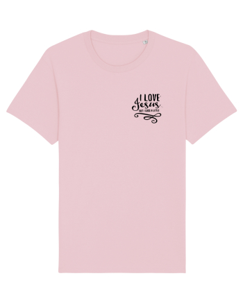 I love Jesus Cotton Pink