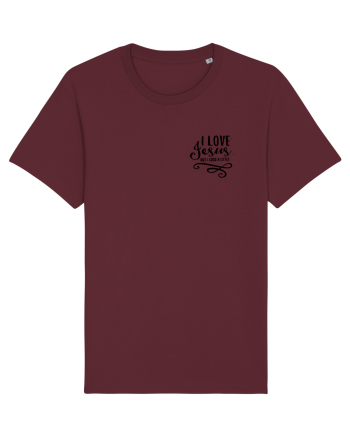 I love Jesus Burgundy